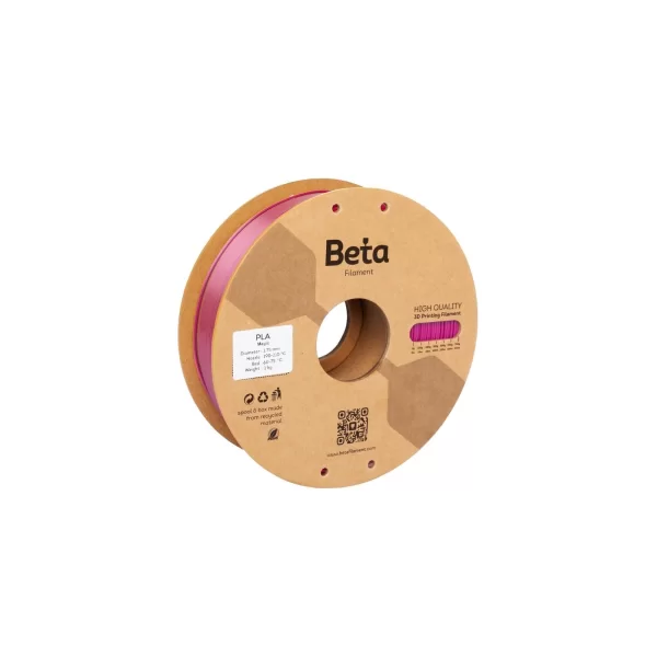 Beta PLA-Magic Silk Filament - (Gül Kırmızı-Altın)