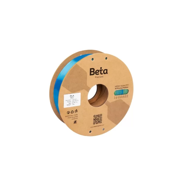Beta PLA-Magic Silk Filament - (Mavi-Yeşil)