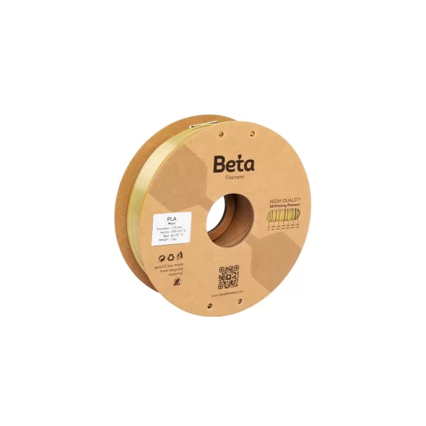 Beta PLA-Magic Silk Filament - (Siyah-Sarı)