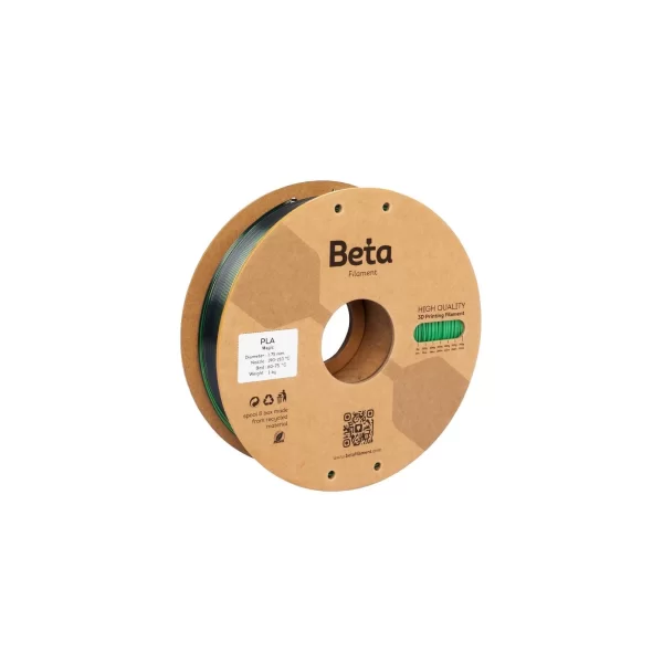 Beta PLA-Magic Silk Filament - (Siyah-Yeşil)