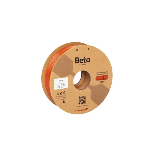 Beta PLA Marble Filament - Kiremit Kırmızı