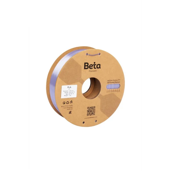 Beta PLA-Silk Filament - Açık Mor