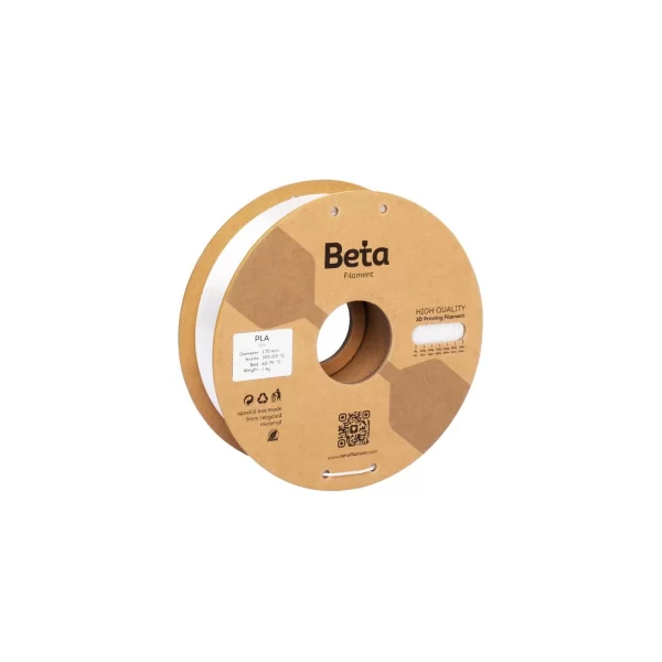 Beta PLA-Silk Filament - Beyaz