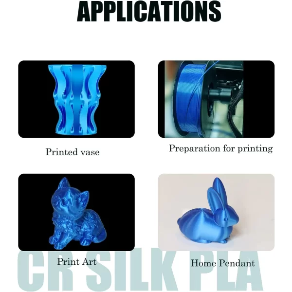 Creality CR-Silk Filament Mavi