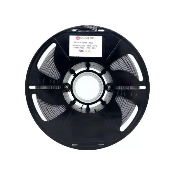 Elas 1.75 Mm Gri Petg Filament 1Kg