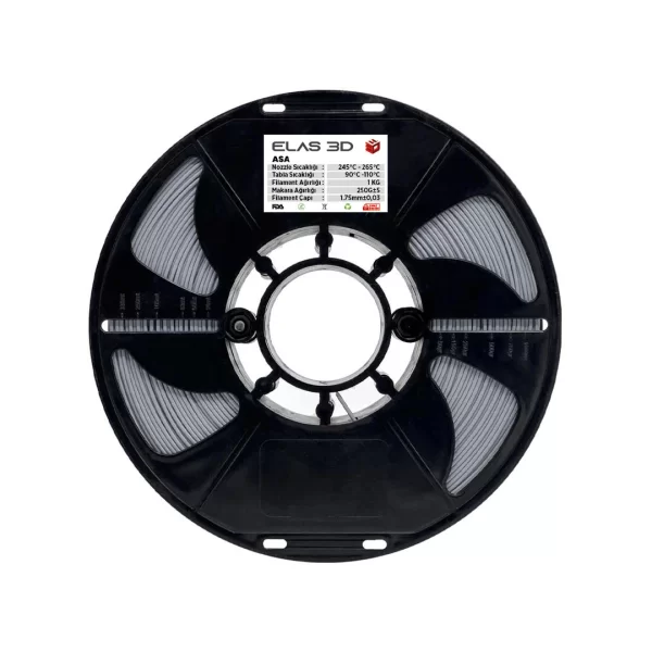 Elas ASA Filament - Gri