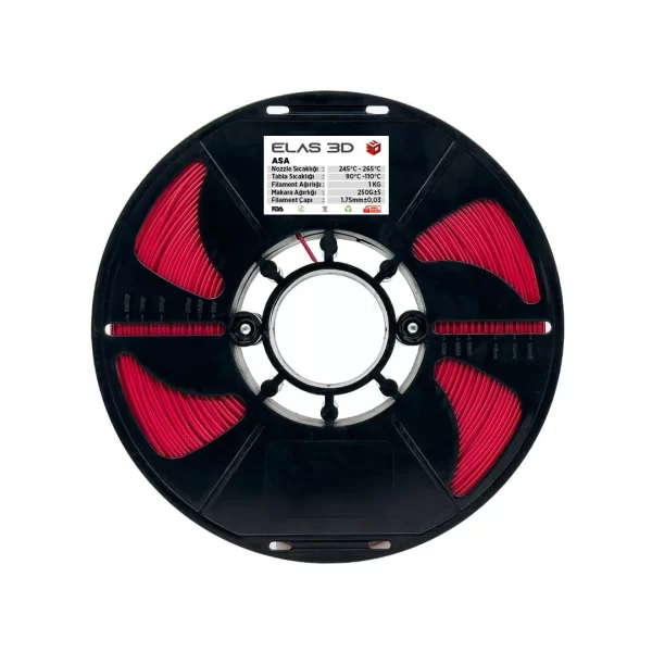 Elas ASA Filament - Kırmızı