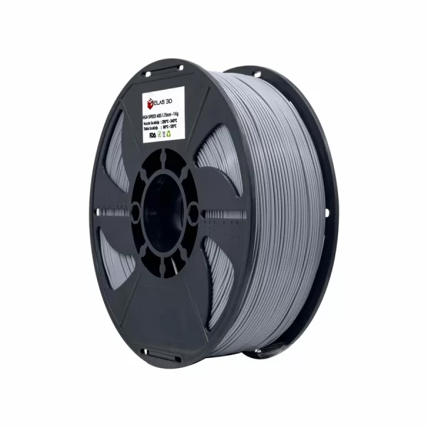 Elas HS ABS Filament Gri 1.75 MM 1Kg