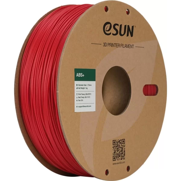 Esun ABS+ Filament Ateş Kırmızısı