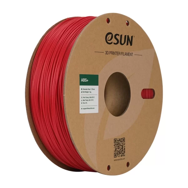Esun ABS+ Filament Ateş Kırmızısı