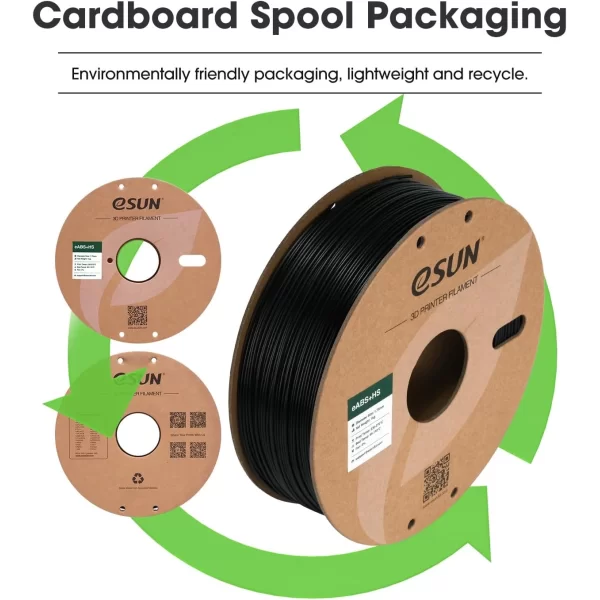 Esun eABS+ HS Filament Siyah