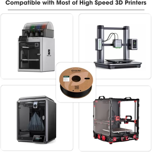 Esun eABS+ HS Filament Siyah