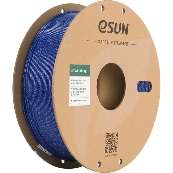 Esun eTwinkling Filament 1.75 Mm Mavi