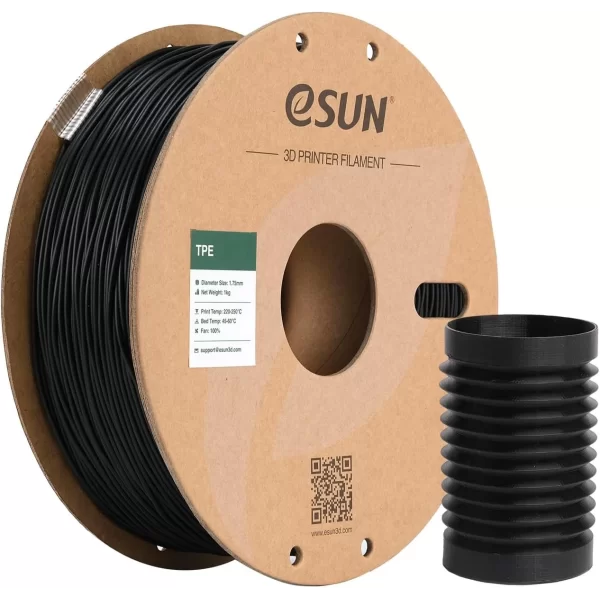 eSUN Flexible TPE Filament TPE-83A Siyah