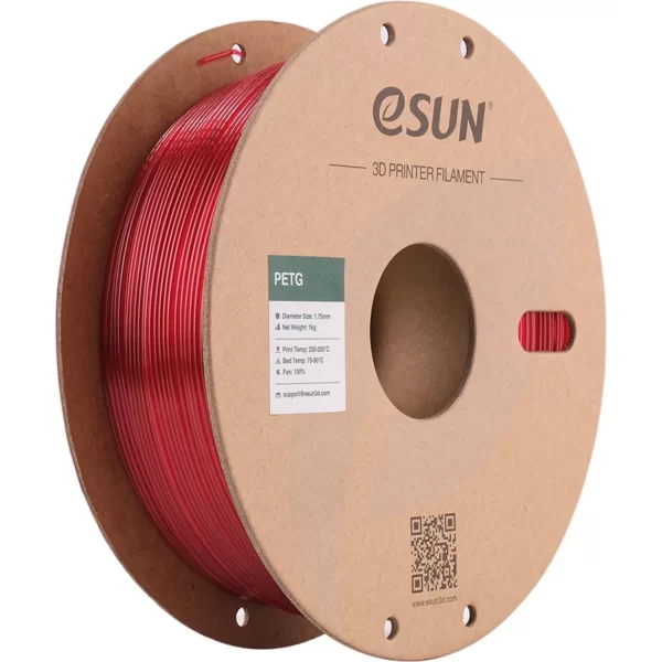 Esun PETG Filament - Şeffaf Magenta