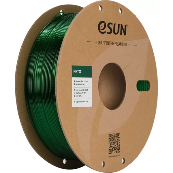 Esun PETG Filament - Şeffaf Yeşil