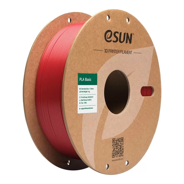 Esun PLA-Basic Filament Ateş Kırmızı