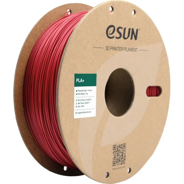 Esun PLA+ Filament 1.75 Mm Ateş Kırmızı