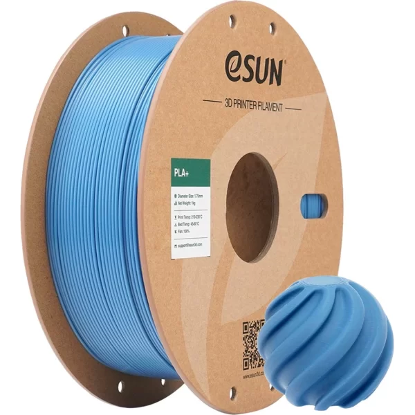 Esun PLA+ Filament 1.75 Mm Pus Mavi