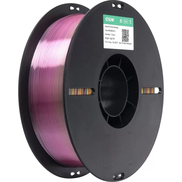 Esun PLA-Silk Filament - Rainbow B