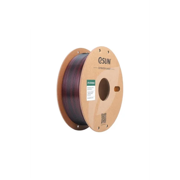 Esun PLA-Silk Mystic Filament Black-Red-Gold