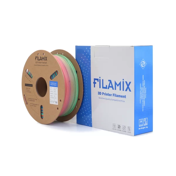 Filamix PLA Plus Filament - Rainbow