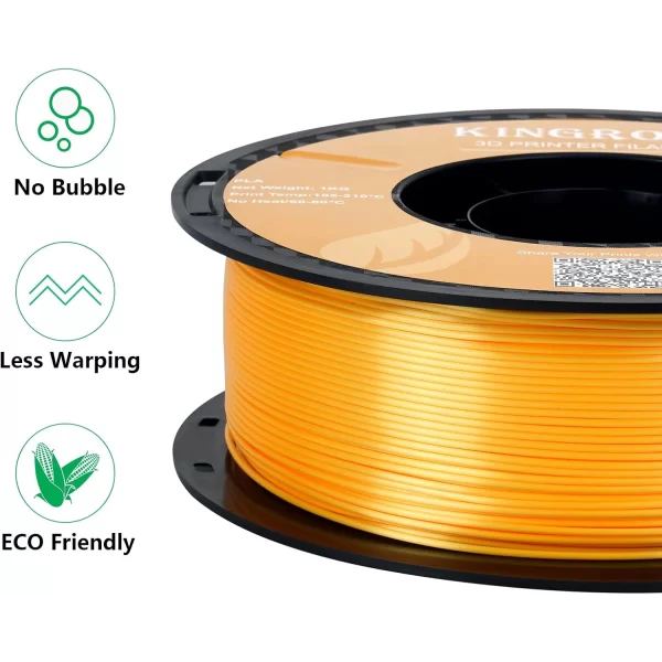 Kingroon Pla Silk Gold Filament