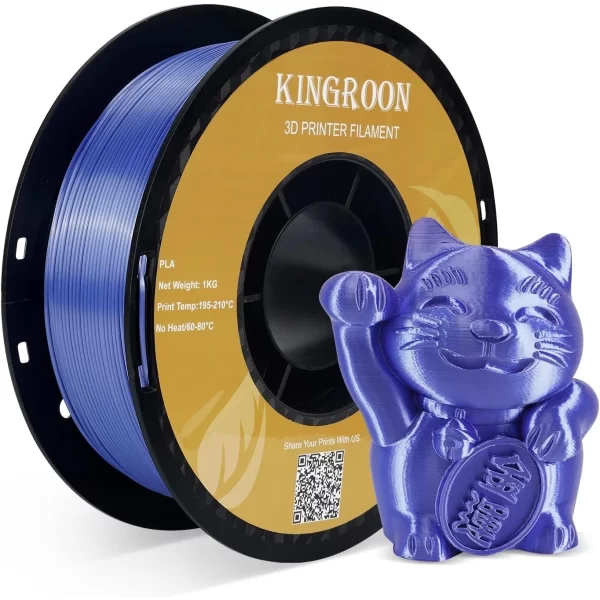 Kingroon PLA Silk Mor Filament 1 KG