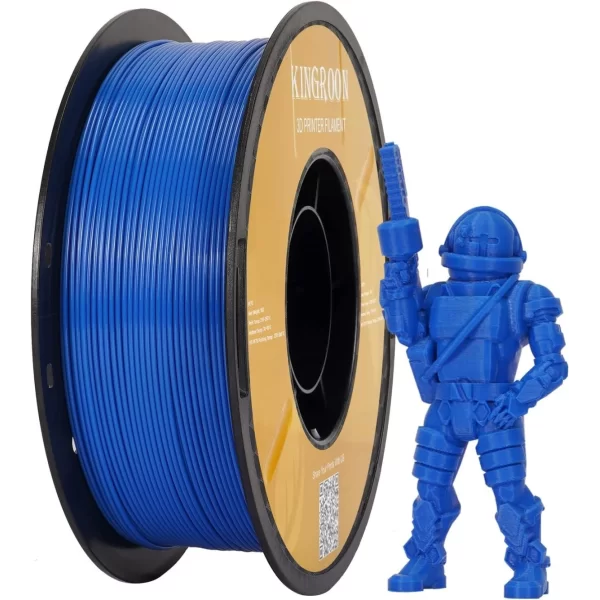 Kingroon Rapid PLA Mavi Filament - 1.75mm - 1Kg