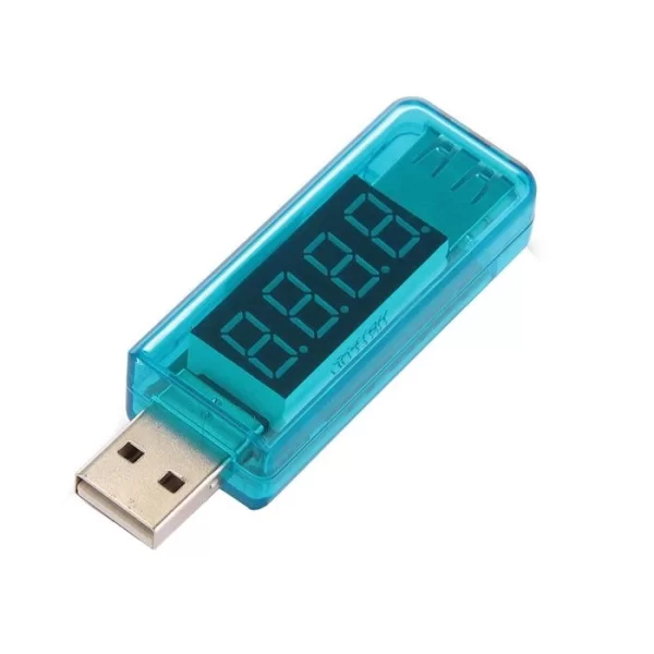 Led Göstergeli USB Tester - USB Voltmetre, Ampermetre