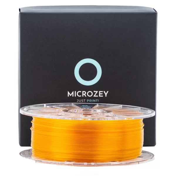 Microzey Şeffaf Sarı Pla Pro Hyper Speed Filament