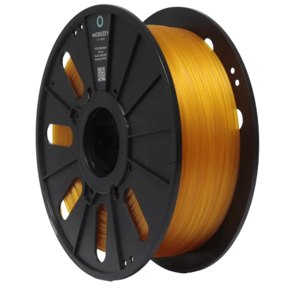 Microzey Şeffaf Sarı R-Petg Filament