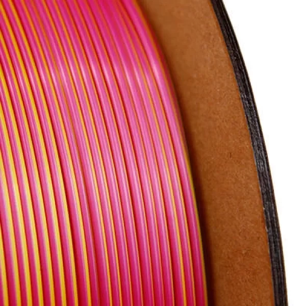 Nanelab Çift Renkli Silk PLA Filament - Altın-Kırmızı - 1.75mm - 1Kg