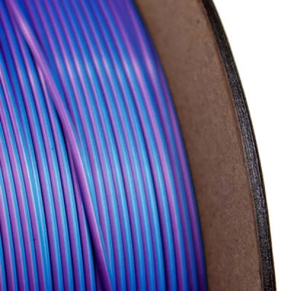 Nanelab Çift Renkli Silk PLA Filament - Mavi-Mor - 1.75mm - 1Kg