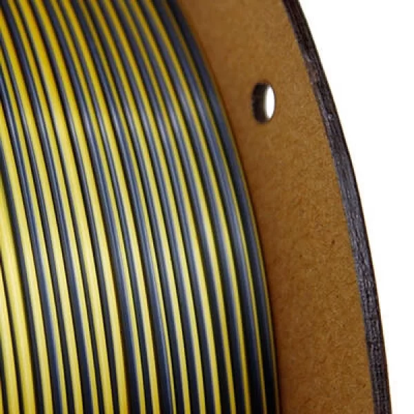 Nanelab Çift Renkli Silk PLA Filament - Siyah-Altın - 1.75mm - 1Kg