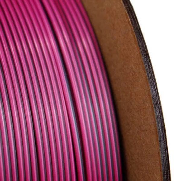 Nanelab Çift Renkli Silk PLA Filament - Siyah-Gül Kırmızısı - 1.75mm - 1Kg