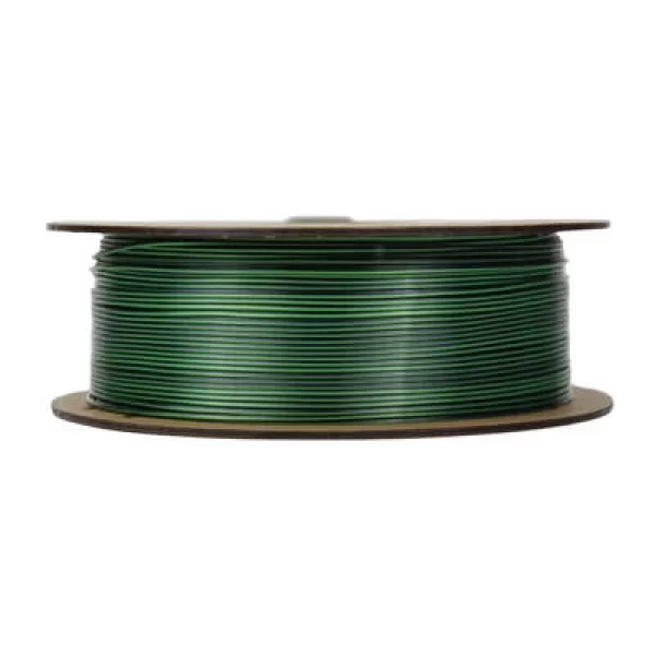 Nanelab Çift Renkli Silk PLA Filament - Siyah-Yeşil - 1.75mm - 1Kg