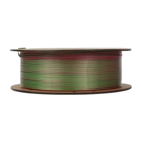 Nanelab Çift Renkli Silk PLA Filament - Yeşil-Kırmızı - 1.75mm - 1Kg