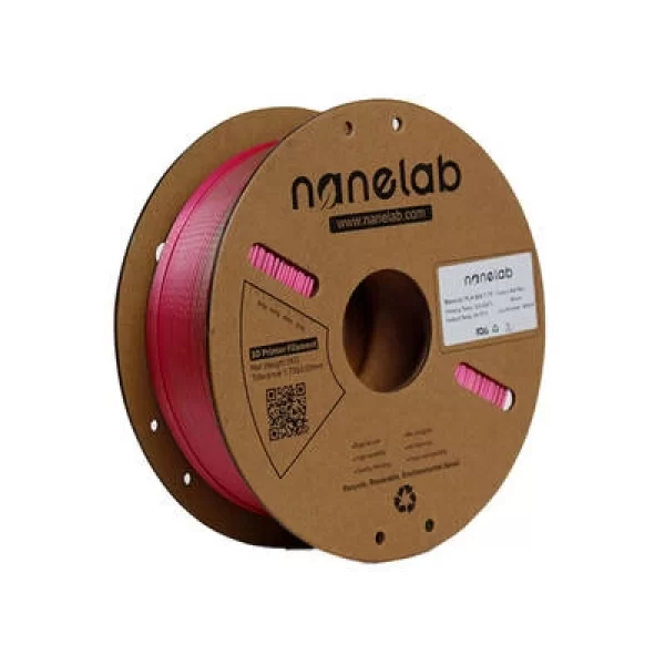 Nanelab Çift Renkli Silk PLA Filament - Yeşil-Kırmızı - 1.75mm - 1Kg