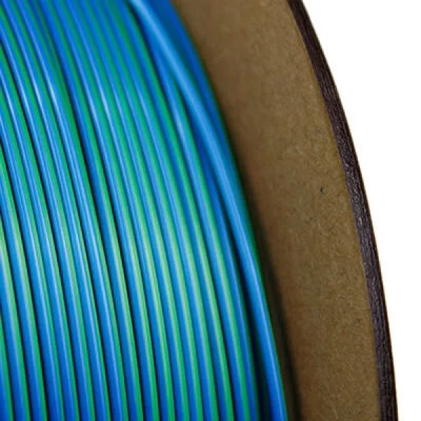 Nanelab Çift Renkli Silk PLA Filament - Yeşil-Mavi - 1.75mm - 1Kg