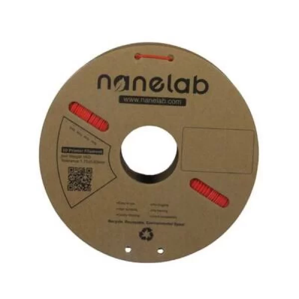 Nanelab Hyper PLA Kırmızı Filament - 1.75mm - 1Kg