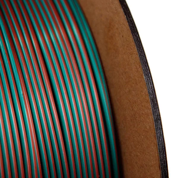 Nanelab Üç Renk Silk PLA Filament - Yeşil-Mor-Bakır - 1.75mm - 1Kg