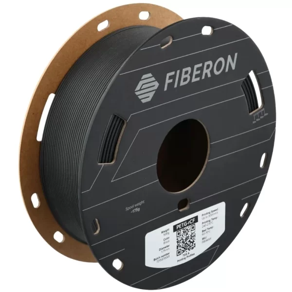 Polymaker Fiberon PETG-rCF08 Filament Siyah (0.5 KG)