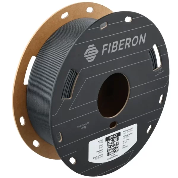 Polymaker Fiberon PPS-CF10 Filament Siyah (0.5 KG)