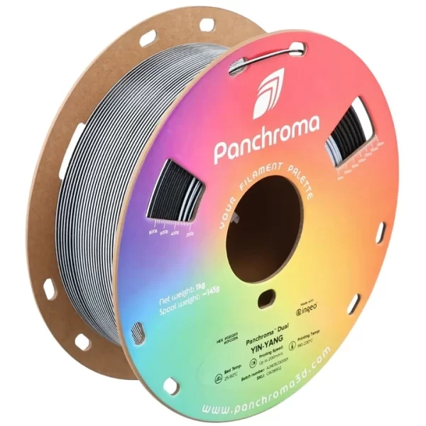 Polymaker Panchroma Dual Special PLA Filament Yin-Yang