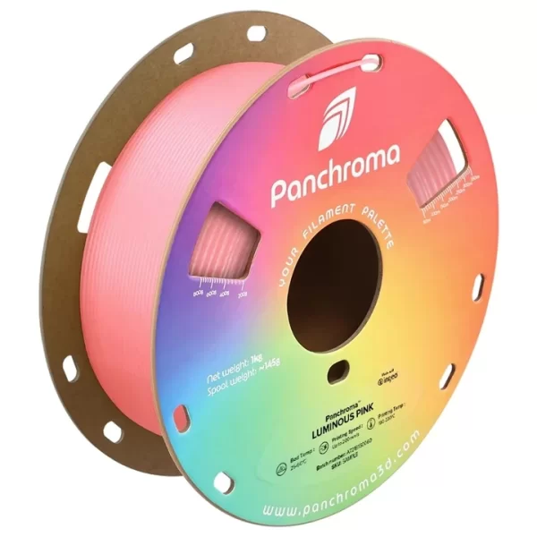 Polymaker Panchroma Luminous PLA Filament Pembe