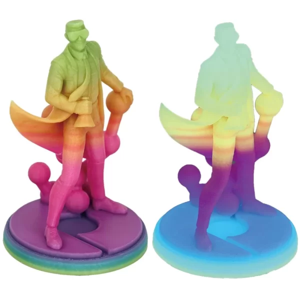 Polymaker Panchroma Luminous PLA Filament Rainbow