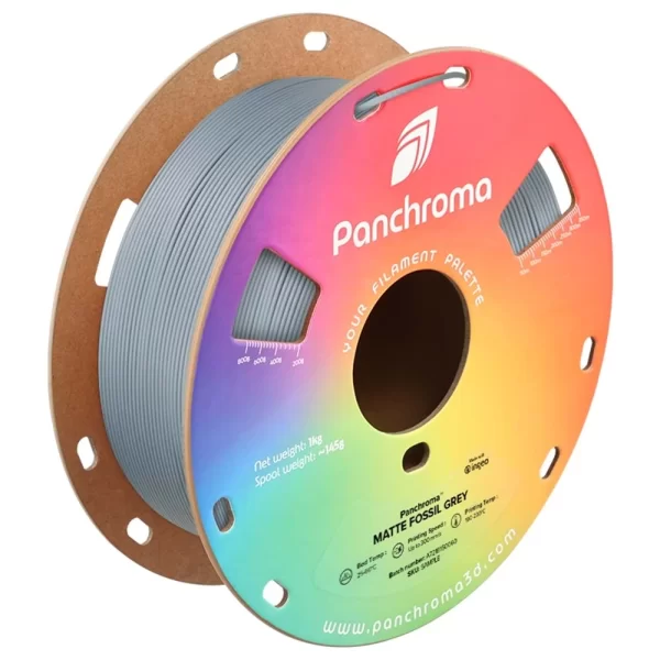 Polymaker Panchroma Matte PLA Filament Fosil Gri