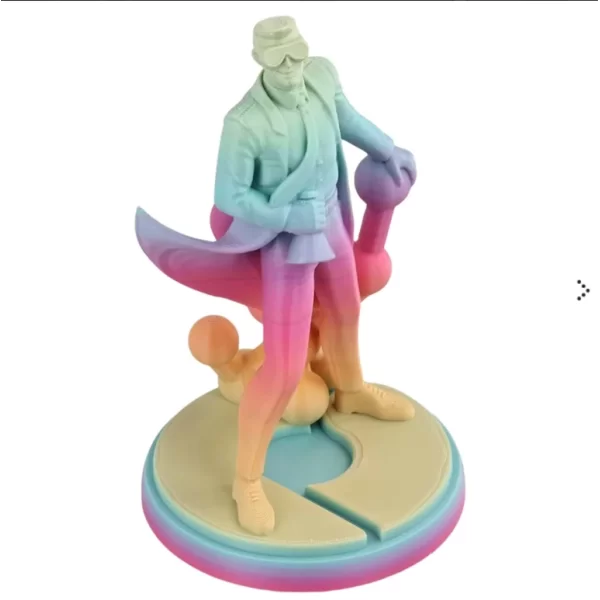 Polymaker Panchroma PLA Gradient Filament Satin - Rainbow