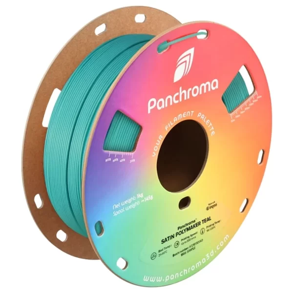 Polymaker Panchroma Satin PLA Filament Polymaker Turkuaz